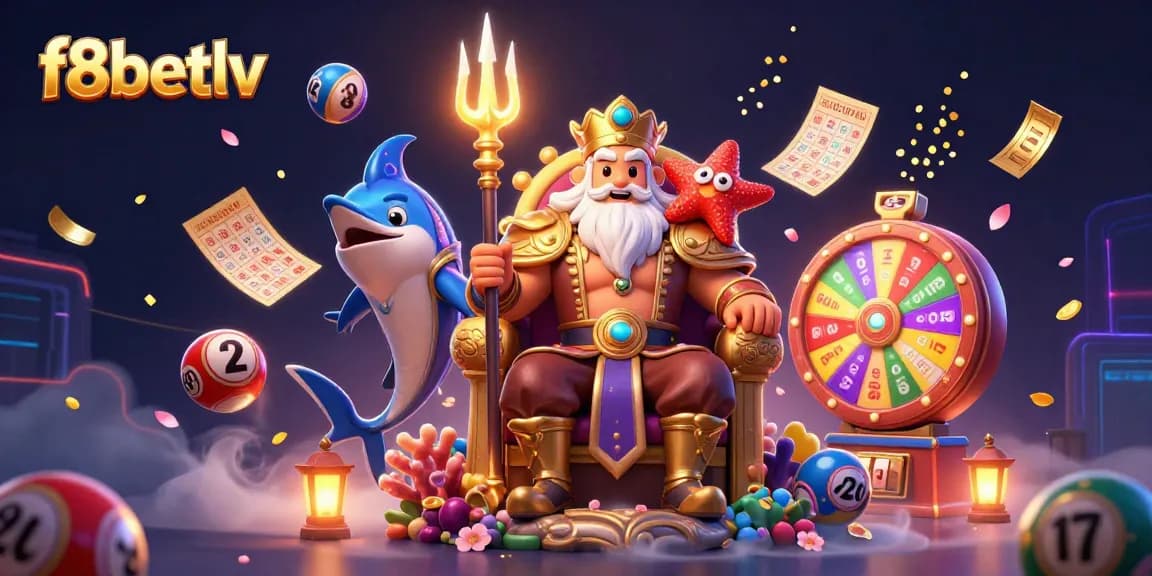 Engage in exciting gaming experiences at f8betlv with Neptune and lottery elements.