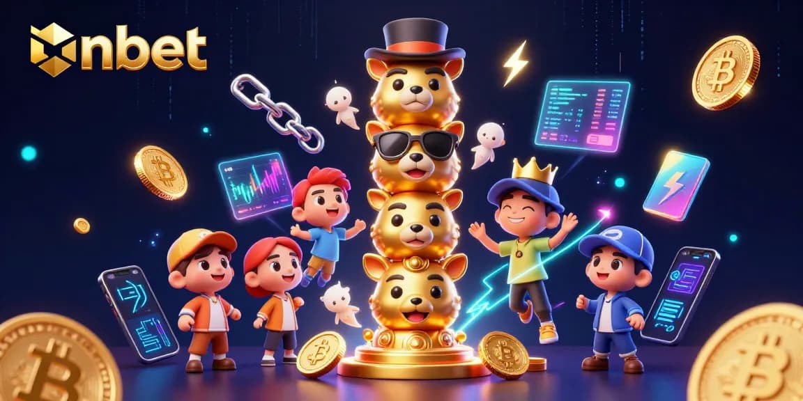 Experience excitement with onbet through vibrant casino-themed 3D illustration showcasing animated character elements.