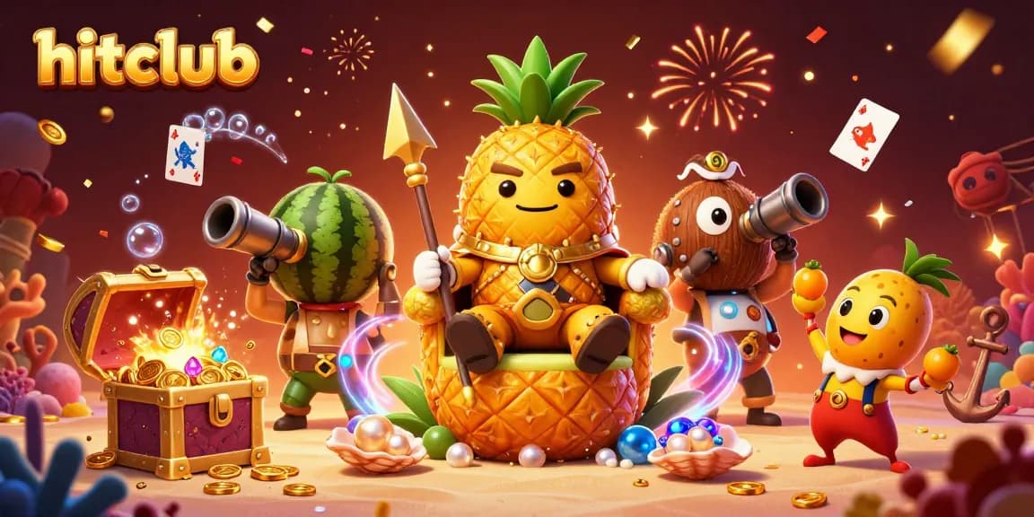 Experience the thrill of hitclub with a vibrant casino adventure featuring unique characters and vivid imagery.