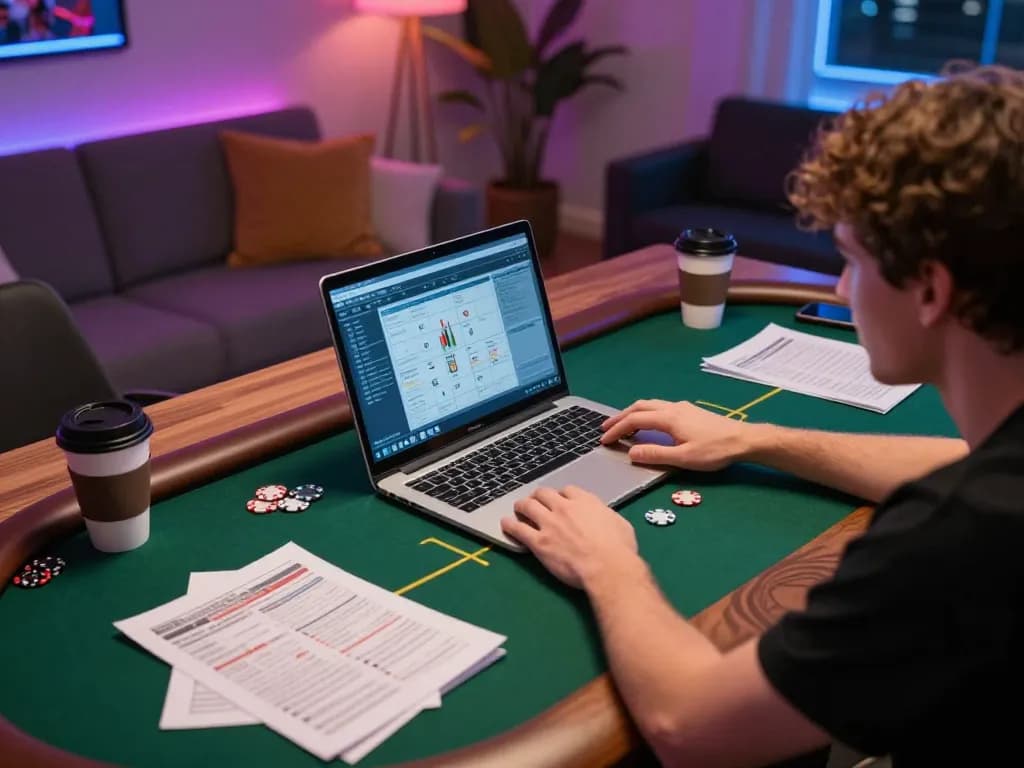 Engaging online gaming scene during IDNSCORE LOGIN showcasing strategic poker gameplay.