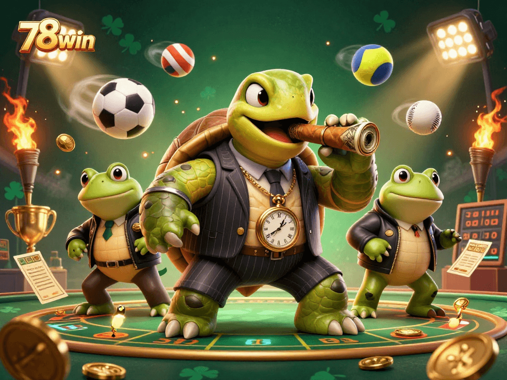 Experience thrilling fun at 78win with colorful sports betting action and engaging casino elements.