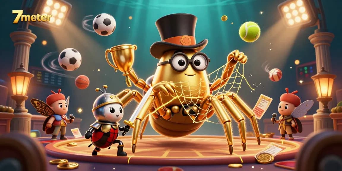 Engage with 7meter's unique sports betting experience featuring dynamic characters and elements
