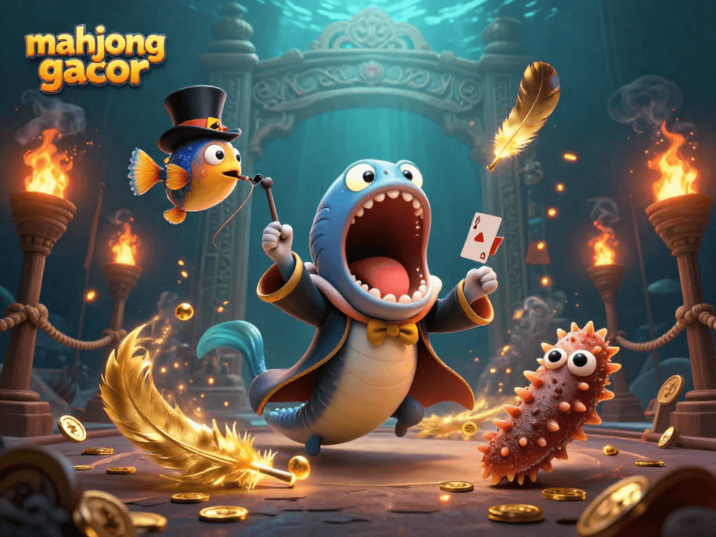 Experience mahjong gacor with vibrant characters showcasing magic and gaming excitement.