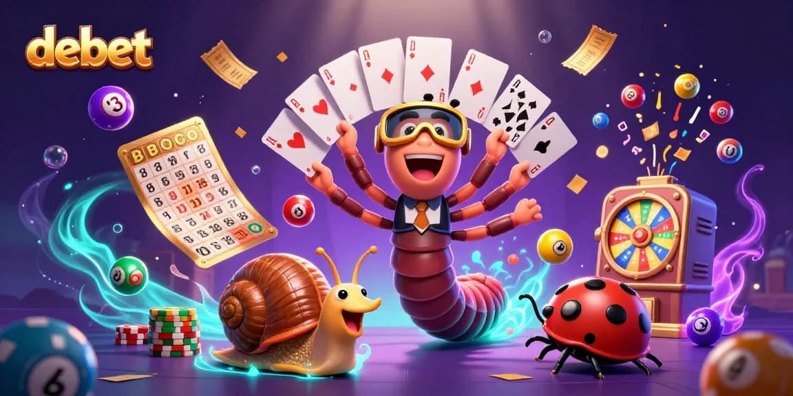 Engage with debet strategies through this vibrant 3D casino illustration featuring a lively game scene.