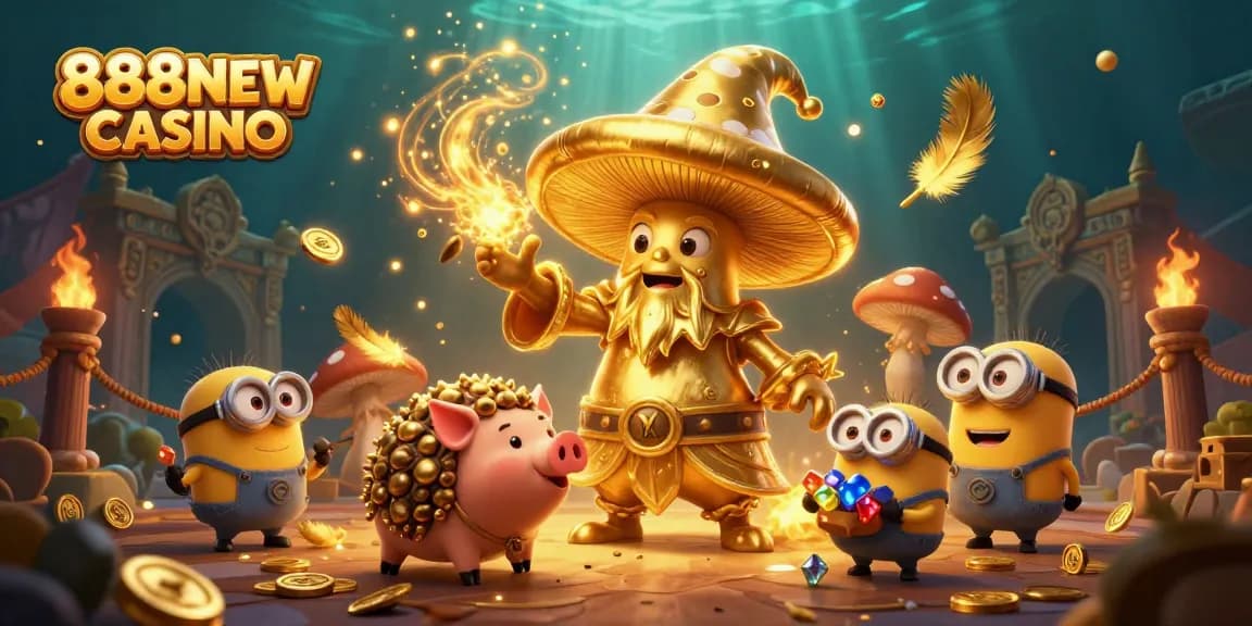 Experience winning magic at 888NEW CASINO with vibrant treasures and dynamic gaming elements.