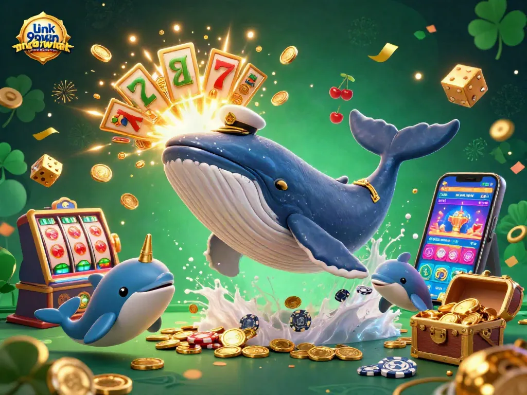 Engage with link 99win mới nhất as the magical whale and narwhal guide players through a vibrant casino experience.