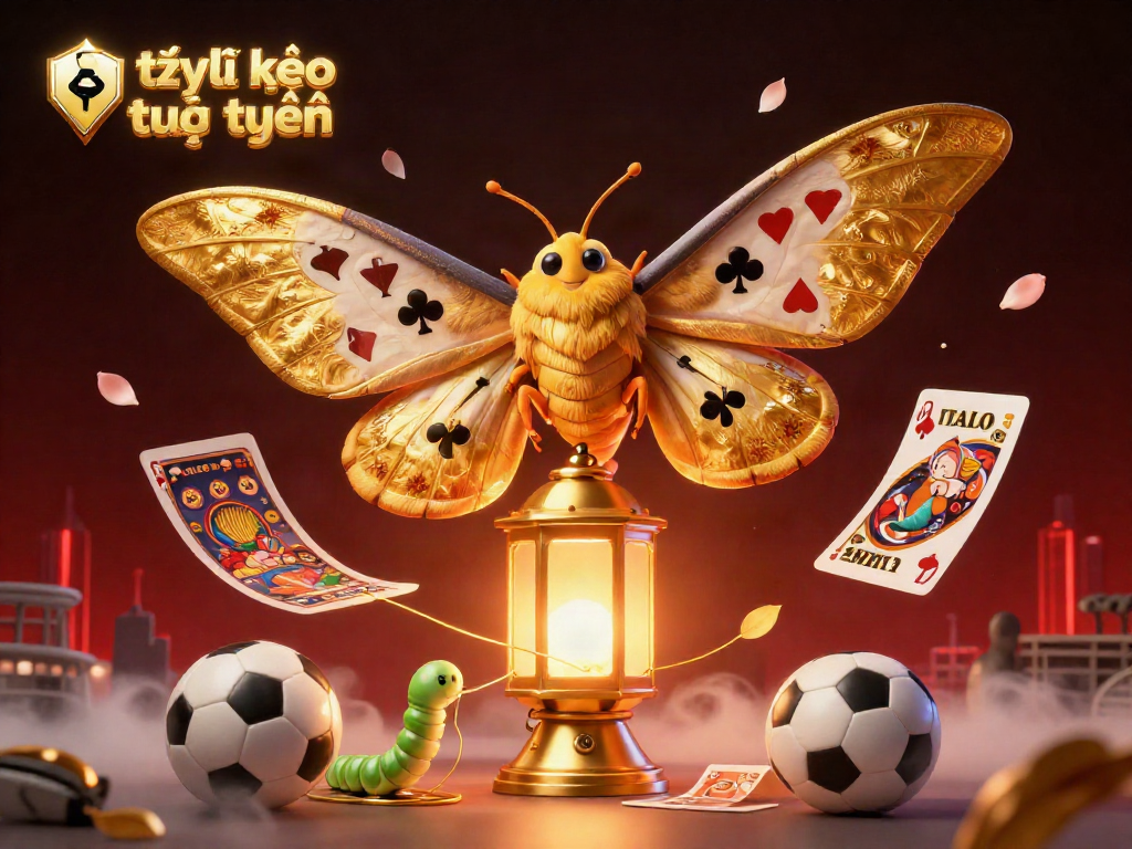 Place bets with tỷ lệ kèo trực tuyến showcasing an epic casino scene full of vibrant gambling elements.