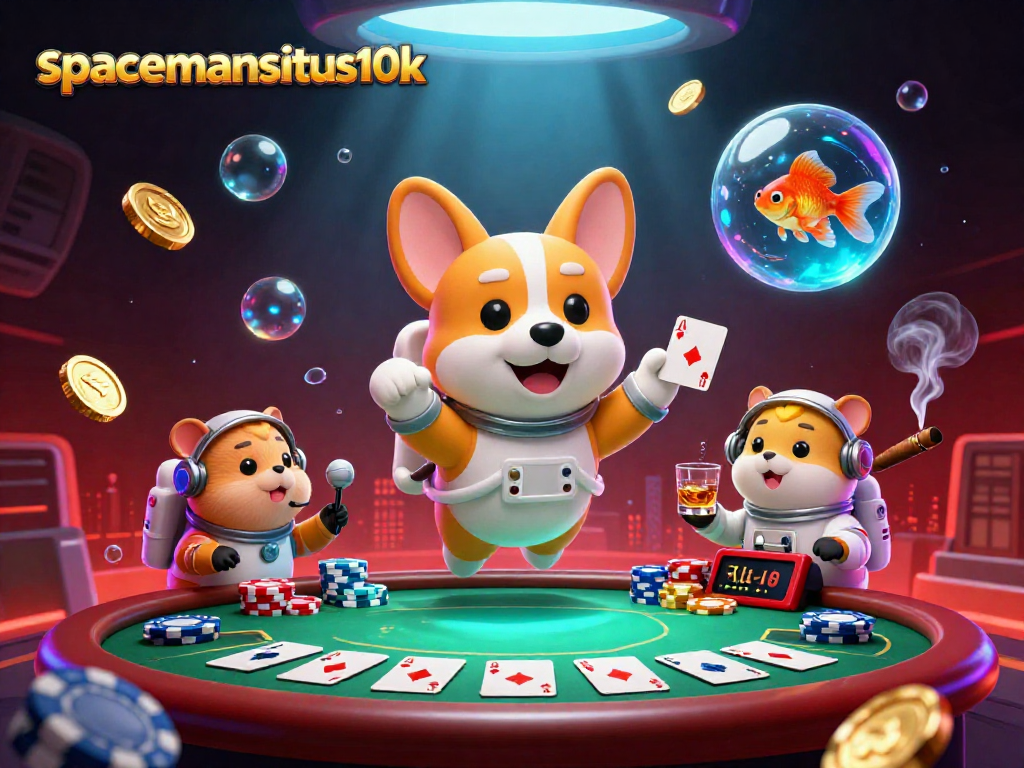 Join the spacemansitus10k slot excitement with a paw-sitively thrilling space casino adventure!