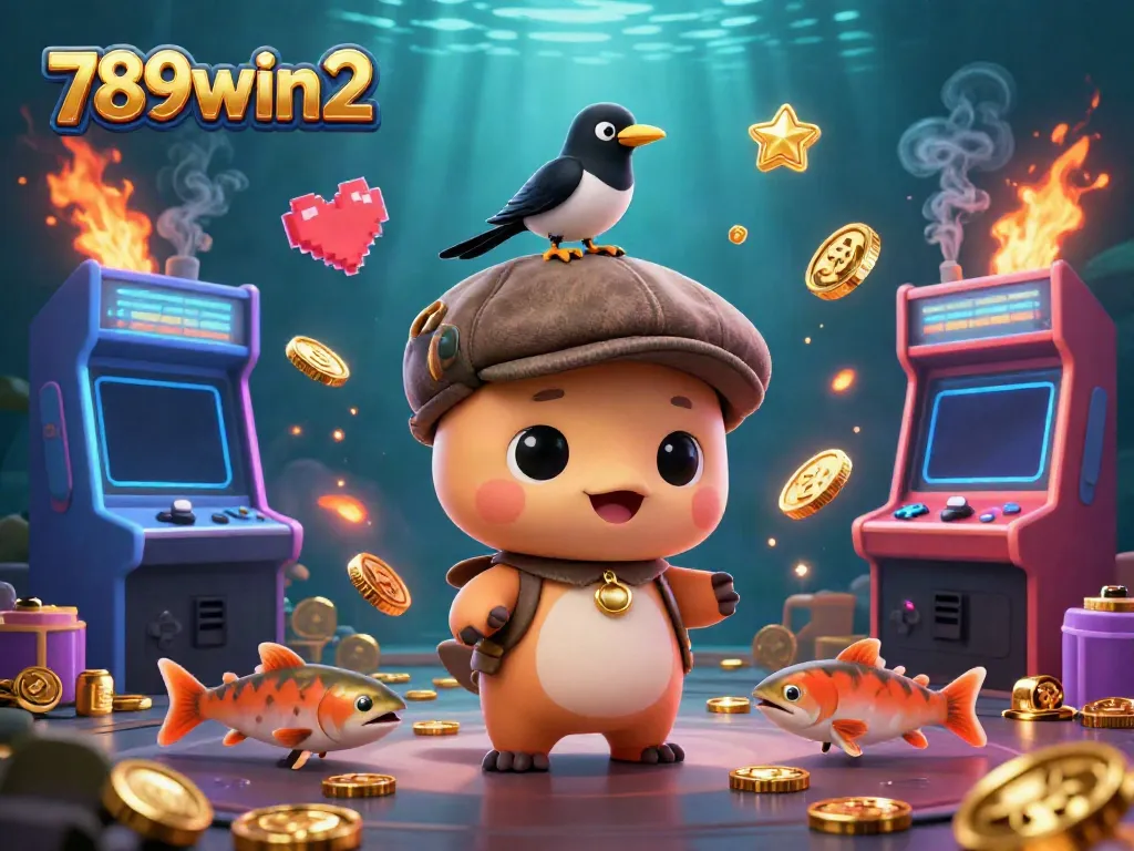 Engage with exciting games at 789win2 featuring lively characters amid dazzling casino visuals.