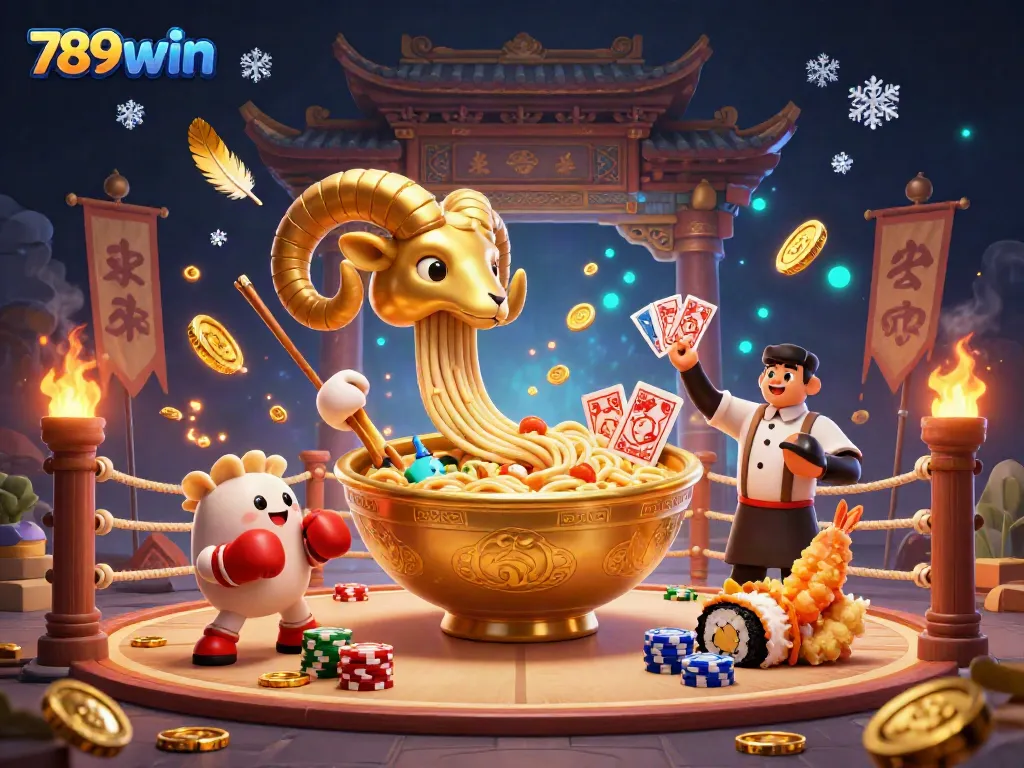 Experience thrilling gameplay at 789win with a vibrant scene of characters in action, engaging in a unique casino setting.