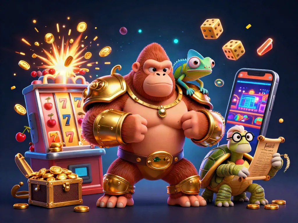 I migliori casino online offrono giochi con slot ricche e emozioni intense in un'illustrazione coinvolgente