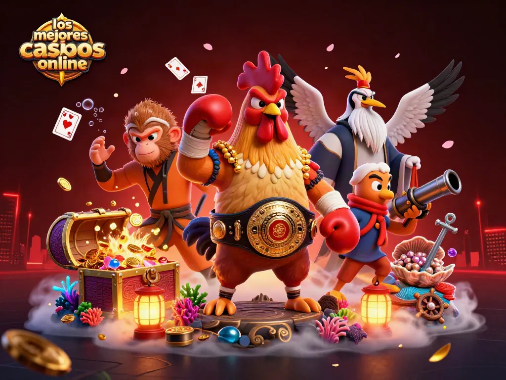 Los mejores casinos online: Un emocionante torneo de casino con guerreros animales y tesoros bajo el mar.