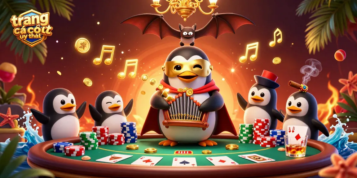 Experience the thrill at "trang cá cược uy tín" with vibrant gaming elements and captivating characters.