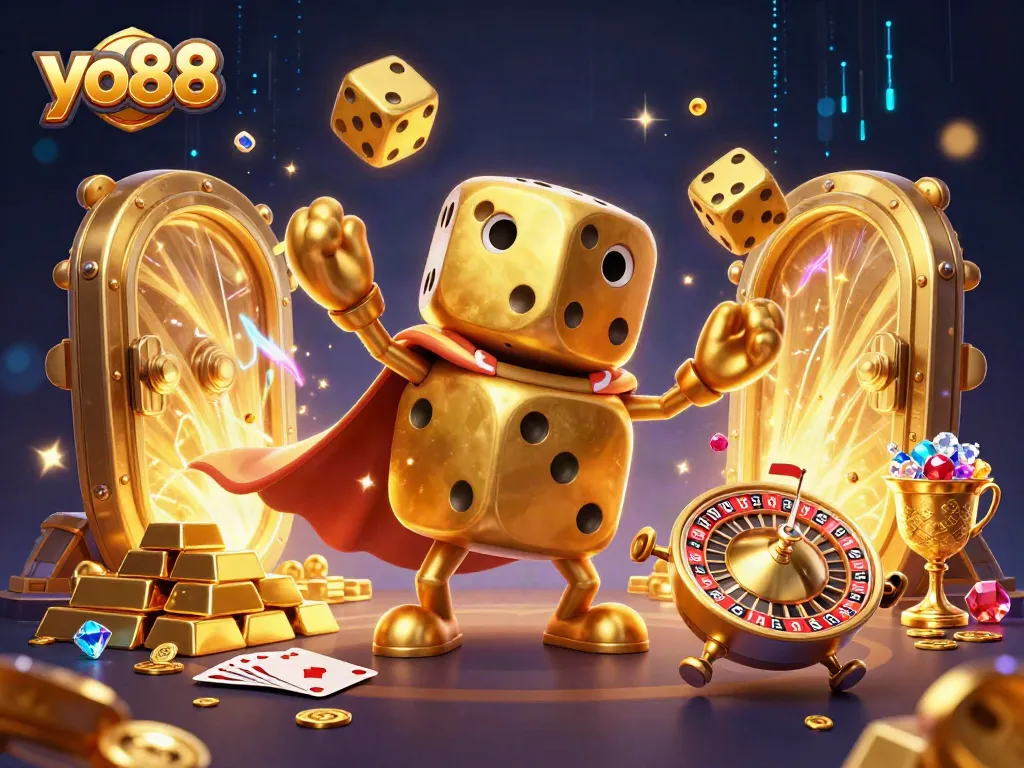 Experience high-energy gambling with yo88 featuring dynamic characters and golden treasures.