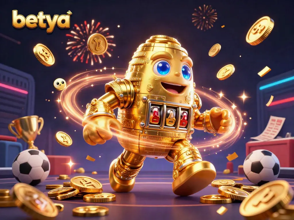 Engage with betya’s immersive sports betting experience through vibrant illustration art.