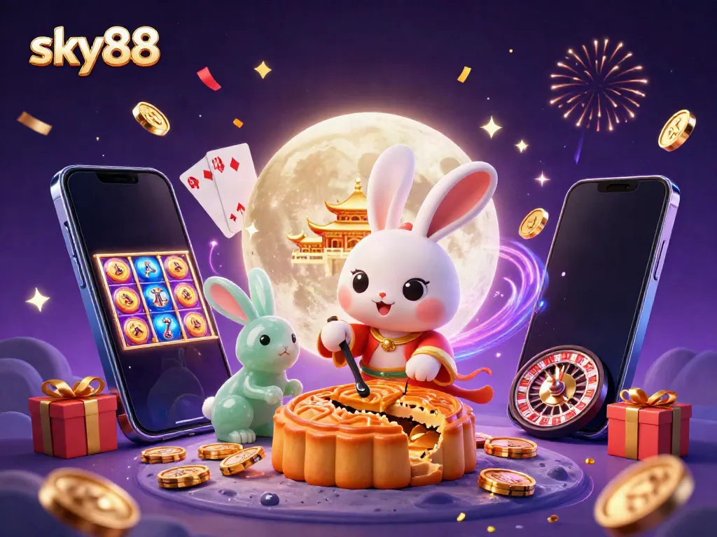 Engage in exciting gaming at sky88 with a celebration of joyful elements and dynamic casino activities.