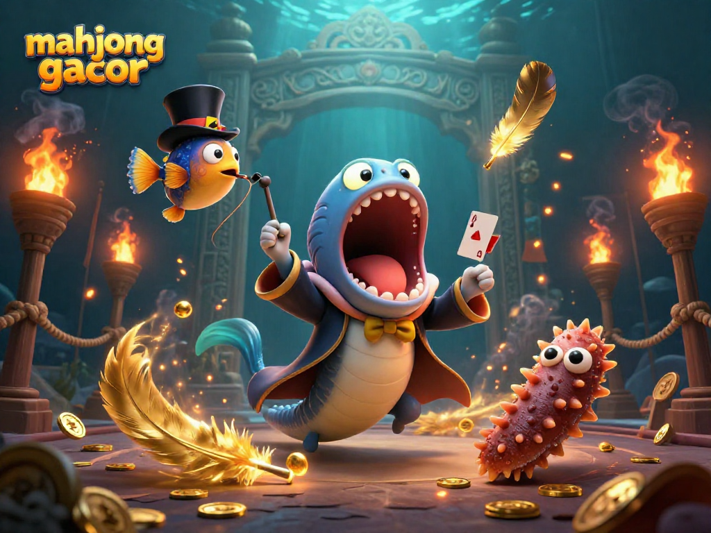 Experience mahjong gacor with vibrant characters showcasing magic and gaming excitement.