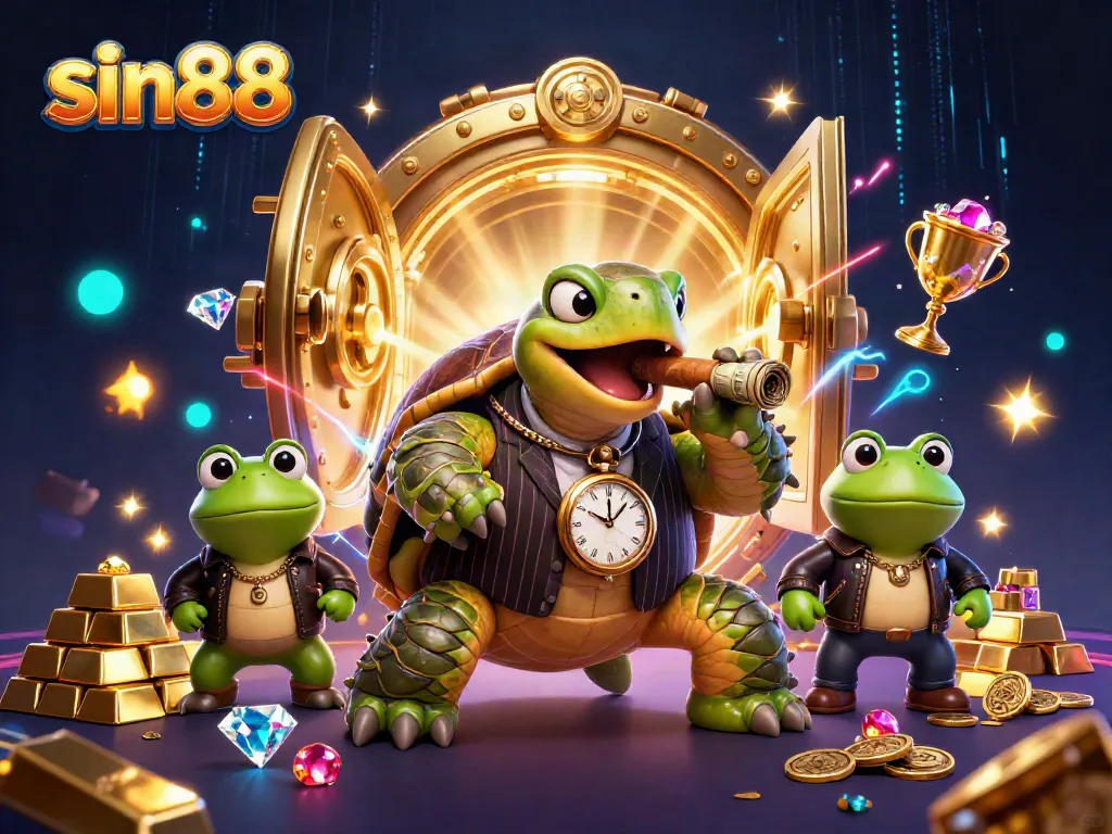 Experience endless fun at sin88 with vibrant casino characters and treasures.