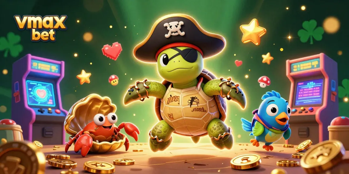 Experience vmax bet with thrilling games and vivid casino visuals in this immersive illustration.