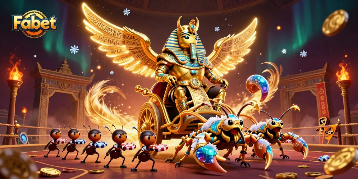 Experience thrilling gameplay with Fabet's dynamic sports betting illustration featuring action-packed casino elements.