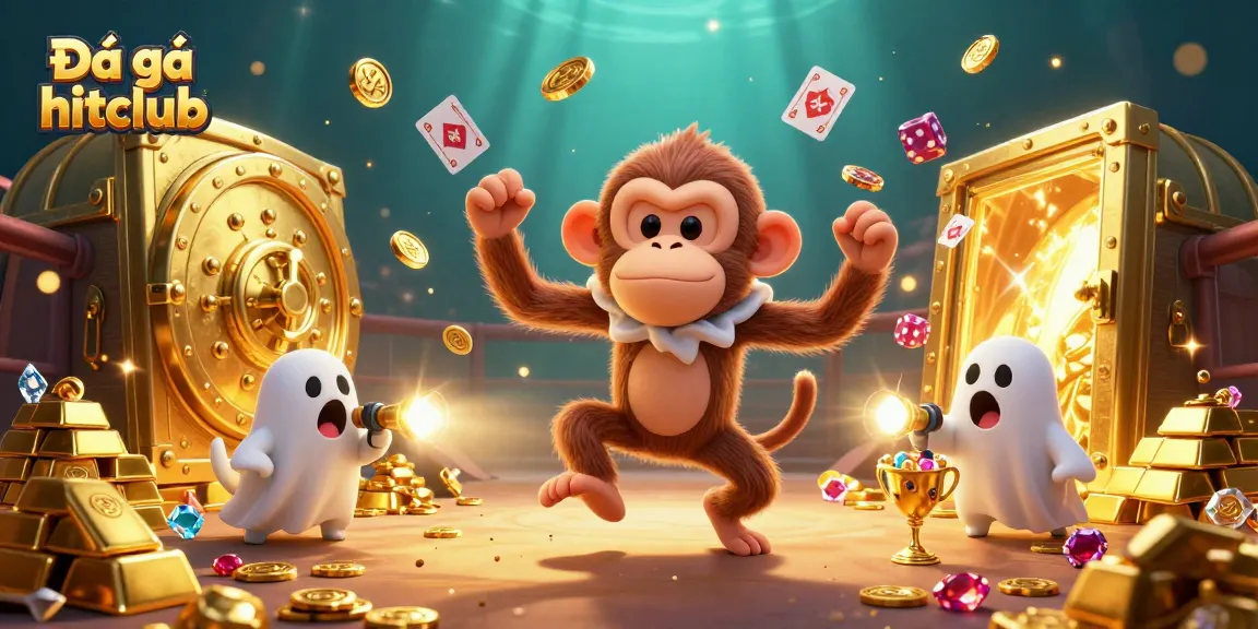 Experience thrilling Đá gà hitclub action with exciting visuals in a dynamic, vibrant cockfighting scene.