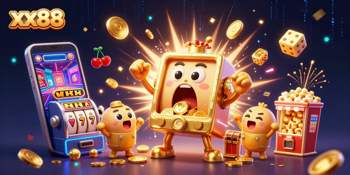 Win big at xx88 with a dynamic jackpot explosion and lively slot machines celebrating!