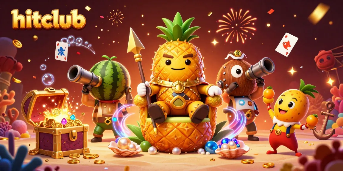 Experience the thrill of hitclub with a vibrant casino adventure featuring unique characters and vivid imagery.