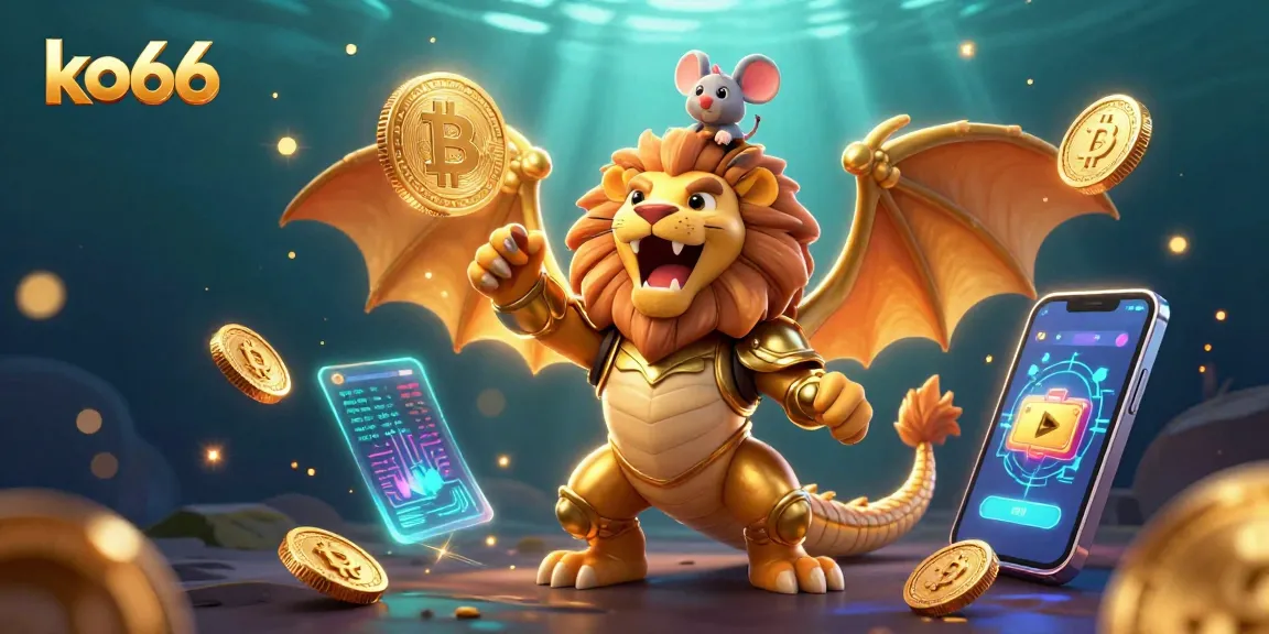 Spin and win at ko66 with exciting golden armored chimera and rich crypto rewards.