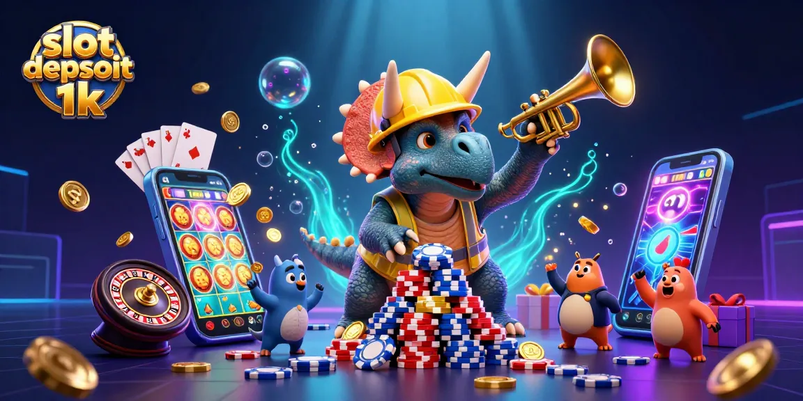 Experience thrilling wins with slot depsoit 1k featuring colorful games and exciting gameplay elements.